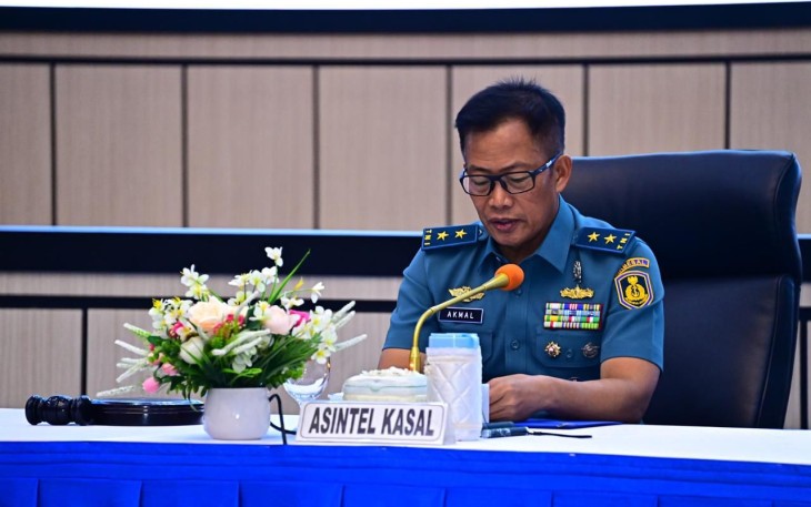 TNI AL menyelenggarakan Rapat Koordinasi Khusus (Rakorsus) Intelijen TNI AL Tahun 2024 yang dibuka oleh Asisten Intelijen Kepala Staf Angkatan Laut (Asintel Kasal) Laksamana Muda TNI Akmal S.AP., M.M., M.Tr.Opsla