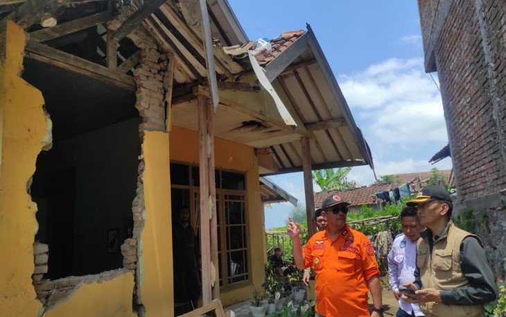 Rumah Rusak Akibat Gempa