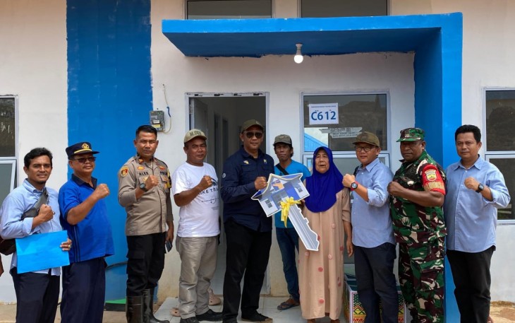 26 KK Telah Tempati Rumah Baru Tanjung Banun