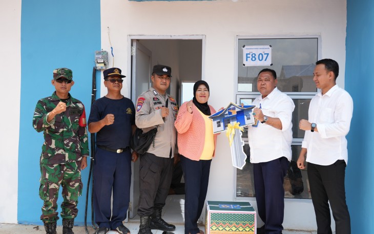 33 KK Telah Tempati Rumah Baru Tanjung Banun