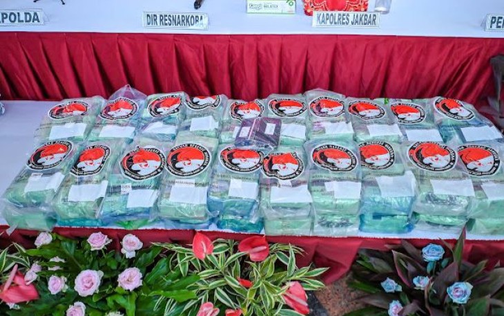 Polres Jakbar Sita 90 Kg Sabu dan Amankan Pengendali Besar