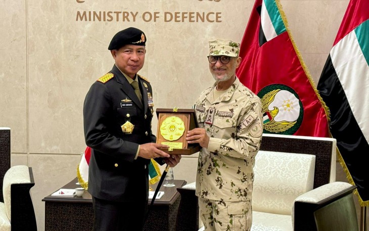 Panglima TNI Bertemu Panglima Militer Uni Emirat Arab