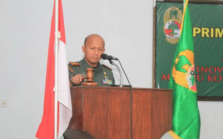 Komandan Kodim 0806/Trenggalek, Letkol Czi Yudo Aji Susanto, S.Sos., M.A