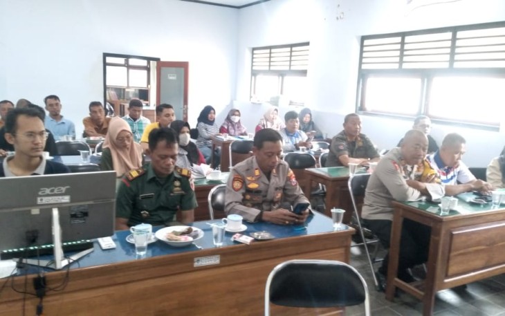 Danramil 0801/01 Pacitan Ikuti Rakor Bersama Jajaran Forkopimda