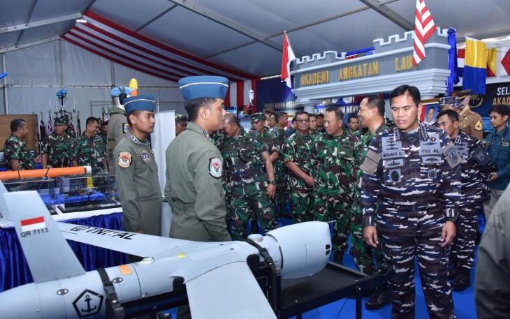 Dua UAV Andalan Skuadron Udara 700 Wing Udara 2 Puspenerbal Dipamerkan di TNI FAIR 2024