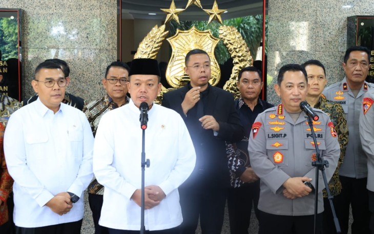 Menteri ATR/BPN Temui Kapolri Untuk Kerjasama Berantas Mafia Tanah Tanpa Toleransi