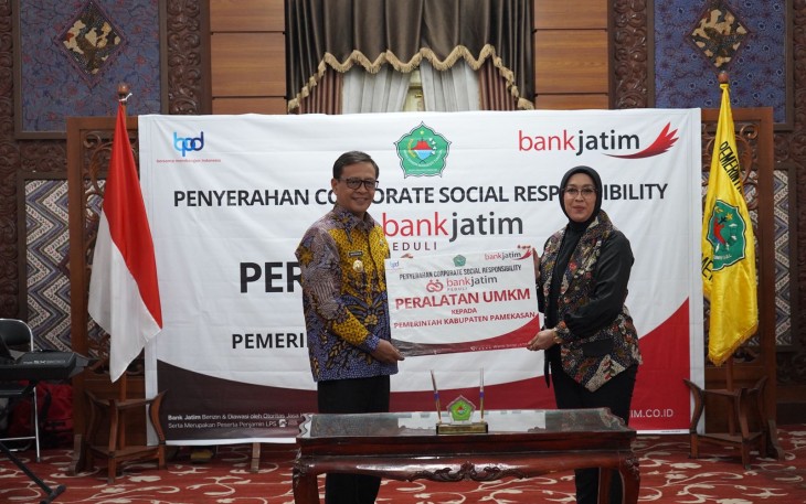 Bank Jatim Salurkan CSR Ke Pemkab Pamekasan