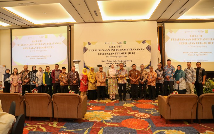 Pj Wali Kota Andri Launching Kick Off Program Integrasi Pelayanan Kesehatan Primer di Kota Tanjungpinang