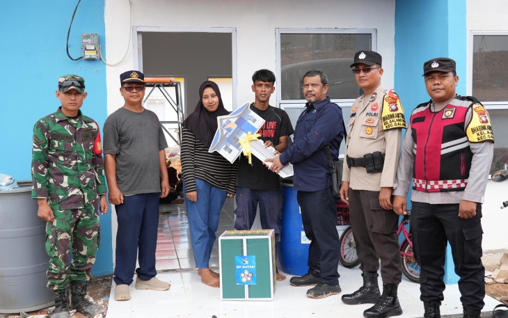 Kini 37 KK Warga Rempang Tempati Hunian Baru