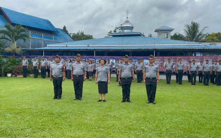Lapas Binjai Lakukan Penandatanganan Komitmen Bersama Pakta Integritas dan Pembanguann ZI