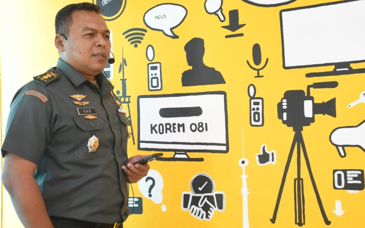 Kasrem 081/DSJ Letkol Inf Yuli Eko Purwanto 