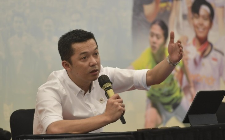 Wamenpora Taufik Hidayat 