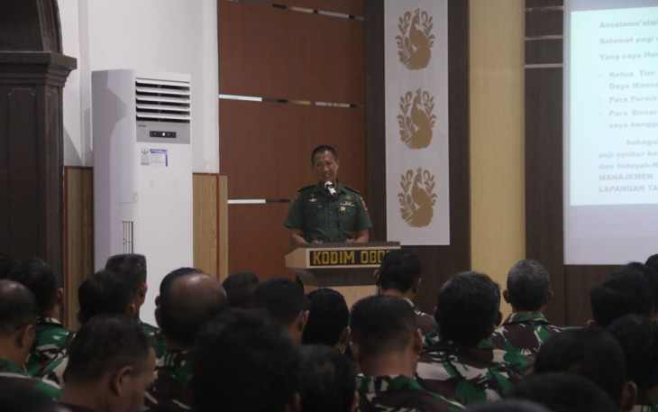 Kodim Madiun Gandeng Kementerian Pertanian Gelar Pelatihan Manajemen Pendampingan Pompanisasi