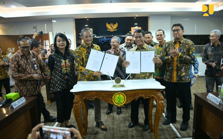 Kementerian PU Sinergi dengan Kementerian Pertanian