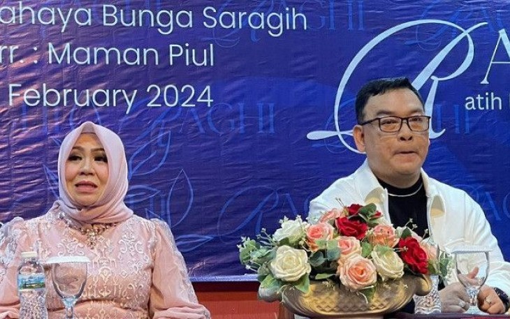 Ratih Purwasih, di Golden Boutique Hotel, Melawai Jakarta, Minggu (4/2).