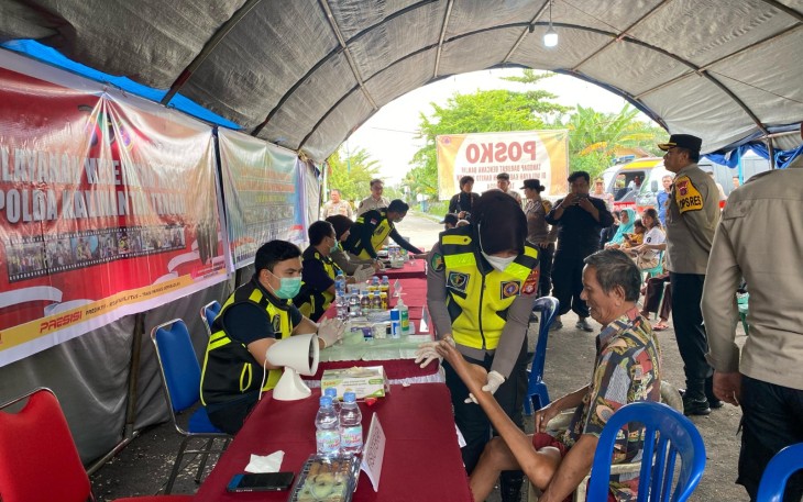Rumkit Bhayangkara Polda Kalteng Mitigasi Kesehatan Warga Barsel dan Mura