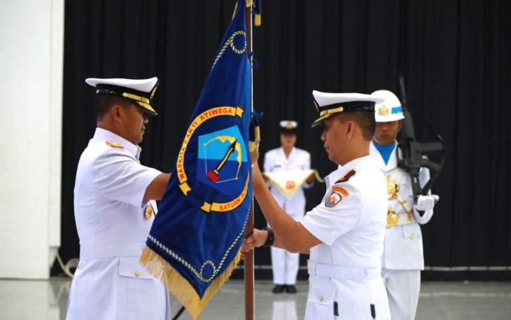 Kolonel Laut (P) Mandri Kartono Resmi Menjabat Komandan Satuan Kapal Cepat Koarmada III