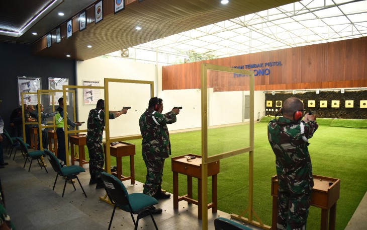 Pomal Kolinlamil Asah Kemampuan Menembak 