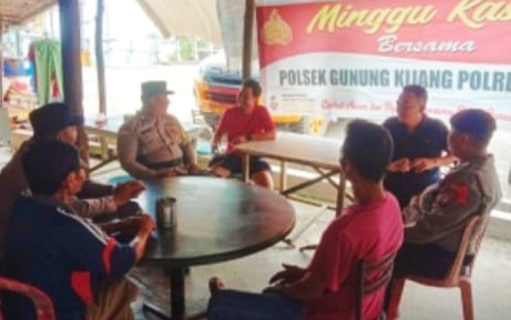 Minggu Kasih Jajaran Polres Bintan Ajak Masyarakat Ciptakan Pemilu yang Aman dan Damai