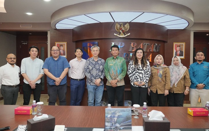 Badan Pengusahaan Batam (BP Batam) melalui Biro Humas, Promosi, dan Protokol menerima kunjungan perusahaan asal Singapura, Tuan Sing Holdings, Kamis (18/4/2024) di Gedung Marketing Centre