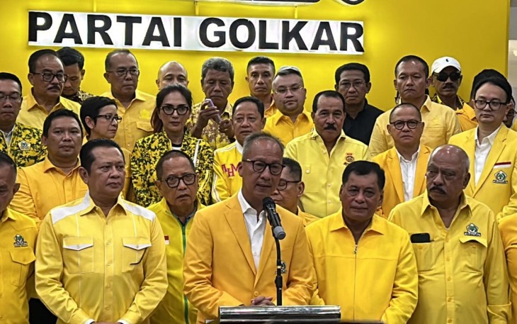 Plt Ketua Umum Golkar Agus Gumiwang 