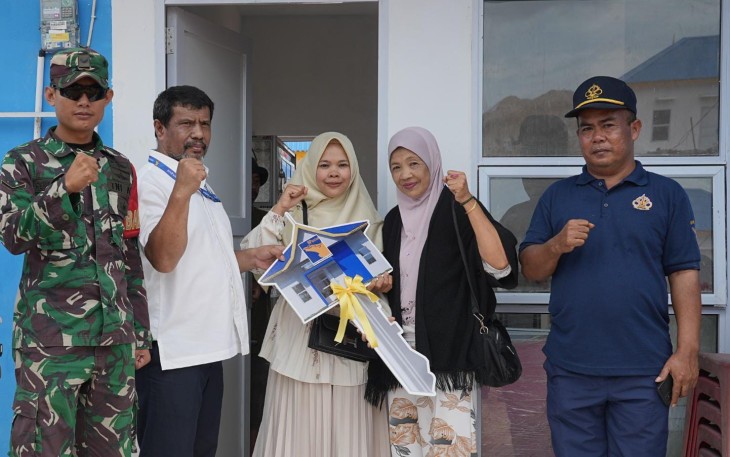 7 KK Tempati Rumah Baru Tanjung Banun
