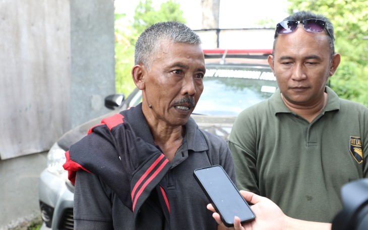 Sebanyak 8 Kepala Keluarga (KK) bersedia pindah ke hunian sementara pada Senin, (22/7/2024)