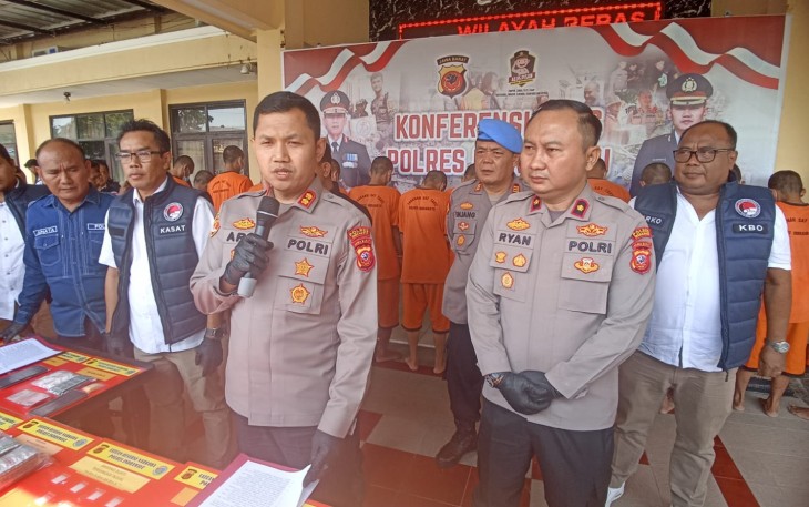 Satresnarkoba Polres Indramayu Amankan Belasan Orang Pengedar Narkotika Dan Obat Keras Tertentu