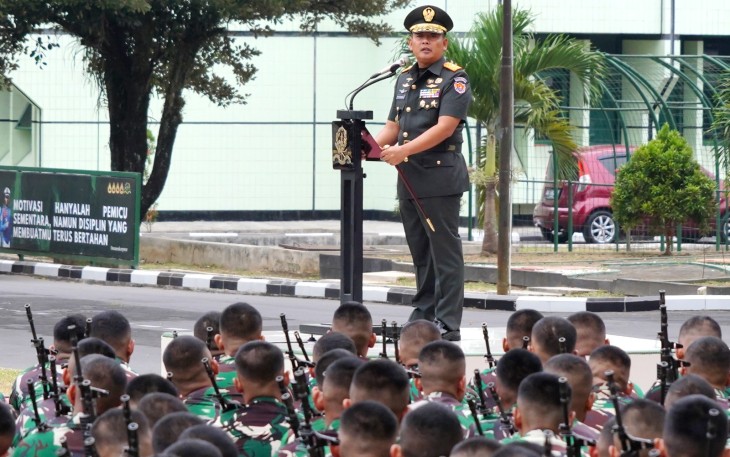 Danmentar Akmil Berikan Arahan Inspiratif Kepada Taruna Akmil Tingkat II, III, dan IV