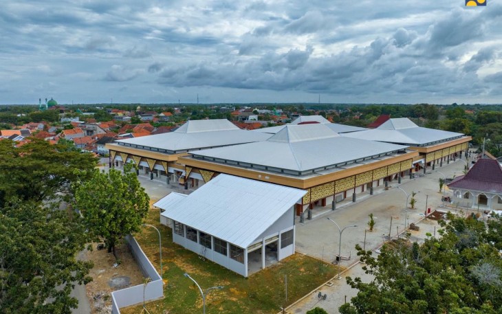 Pasar Kolpajung di Pamekasan Siap Diresmikan