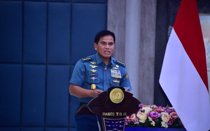 Kepala Staf TNI Angkatan Laut (Kasal) Laksamana TNI Dr Muhammad Ali 