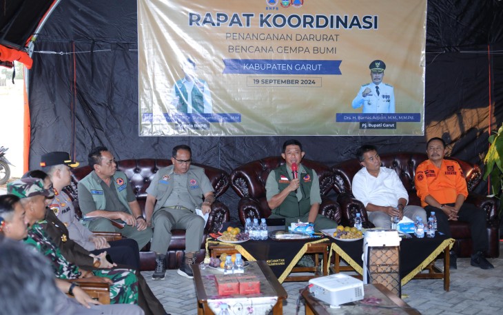 Data Akurat dan Tervalidasi Percepat Proses Pemulihan Wilayah Garut Pascagempa M4,9  