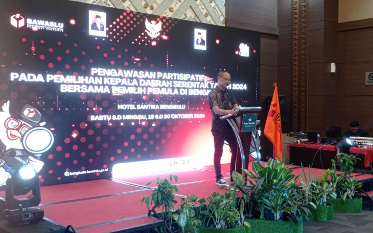 Bawaslu Provinsi Bengkulu Gelar Sosialisasi Pengawasan Partisipatif Pada Pilkada Serentak 2024 Bersama Pemilih Pemula