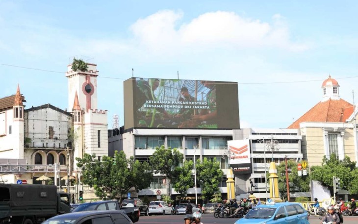 Kostrad dan Diskominfotik DKI Jakarta Kolaborasi Tayangkan Video Ketahanan Pangan