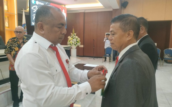 Ketua BIAN Sulut saat Ketua DPD BIAN Kota Bitung