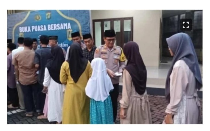 Polsek Pagedangan Berkumpul Bersama Anak Yatim Piatu 