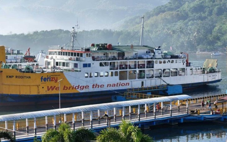 Ilustrasi armada PT ASDP Indonesia Ferry 