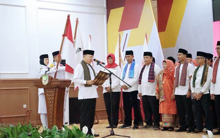 Gubernur Bengkulu Rohidin Mersyah Sutan Mangkuto Alam Kukuhkan Gemuja BSA 