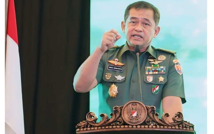 Kepala Staf Angkatan Darat (Kasad) Jenderal TNI Maruli Simanjuntak, M.Sc