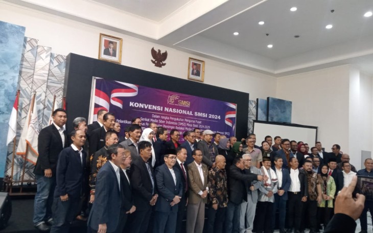 Pengukuhan Pengurus SMSI Pusat Periode 2024-2029