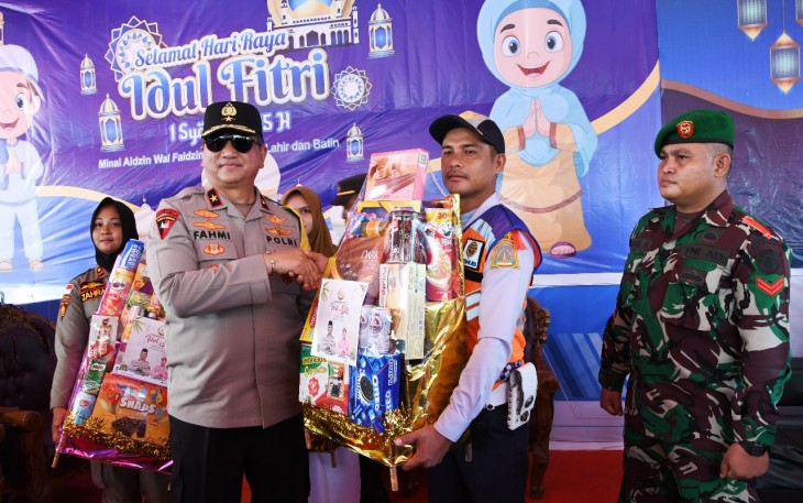 Wakapolda Aceh Tinjau Kesiapan Pos Pelayanan Operasi Ketupat Seulawah 2024 Polres Aceh Timur