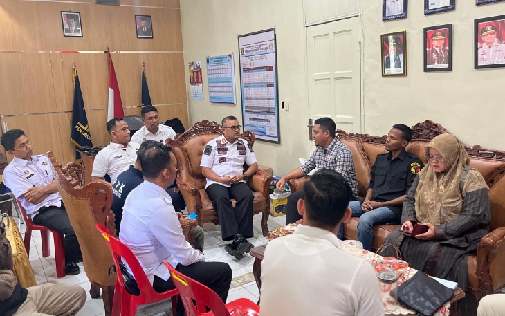 Lembaga Pemasyarakatan Kelas IIB Idi melakukan koordinasi dengan KPU dan Bawaslu Aceh Timur terkait Rekrutmen Panwas TPS dan Pengawasan Tahapan Distribusi Logistik serta Pengawasan Pungut Hitung Suara Pada Rabu, (10/01/2024)