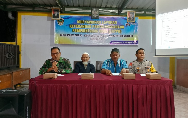 Rapat Laporan Realisasi Anggaran APBDesa Tahun 2023