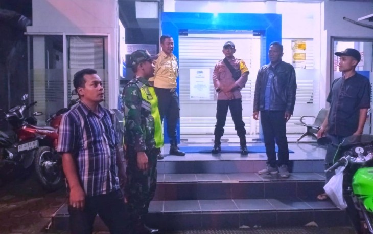 Patroli gabungan wilayah desa binaan