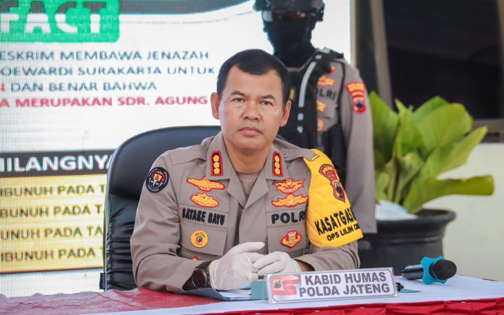 Kabid Humas Polda Jateng Kombes Pol Satake Bayu