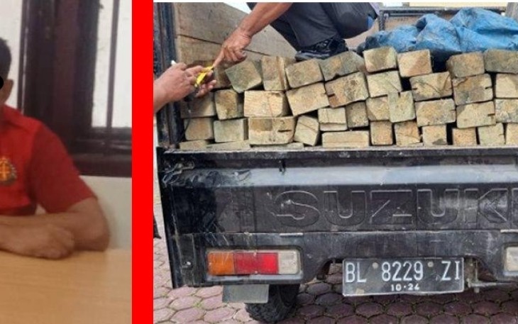 Penyidik Polres Limpahkan Perkara Pengangkutan Kayu Tanpa Izin ke Kejari Aceh Timur 