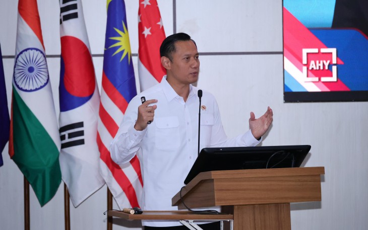 Menteri ATR BPN Agus Harimurti Yudhoyono Beri Kuliah Umum di Seskoal 