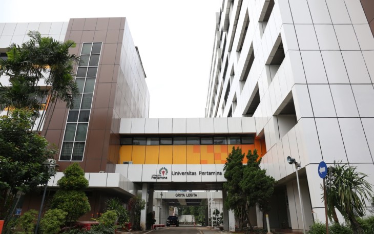 Dokumentasi: Gedung Universitas Pertamina, berlokasi di Jl. Teuku Nyak Arief, Kebayoran Lama - Jakarta Selatan.