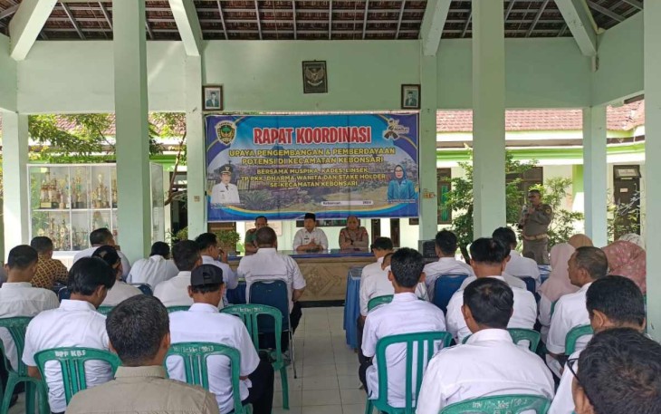 Rakor Pengembangan Potensi Kecamatan Kebonsari