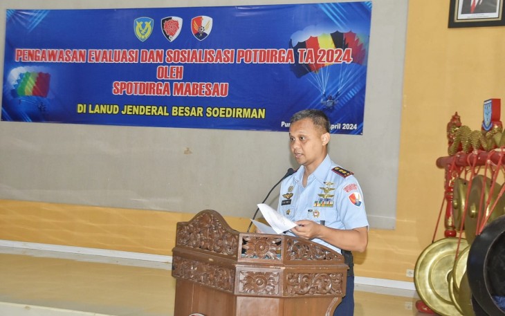 Wasev dan Sosialisasi di Lanud Jenderal Besar Soedirman 